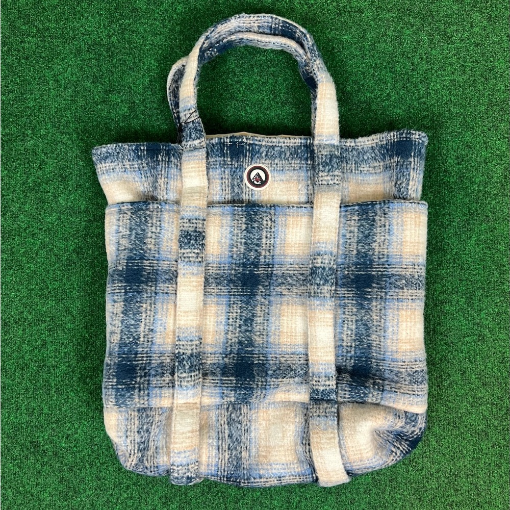 KITH Blue White Hubert Carryall Tote NWT